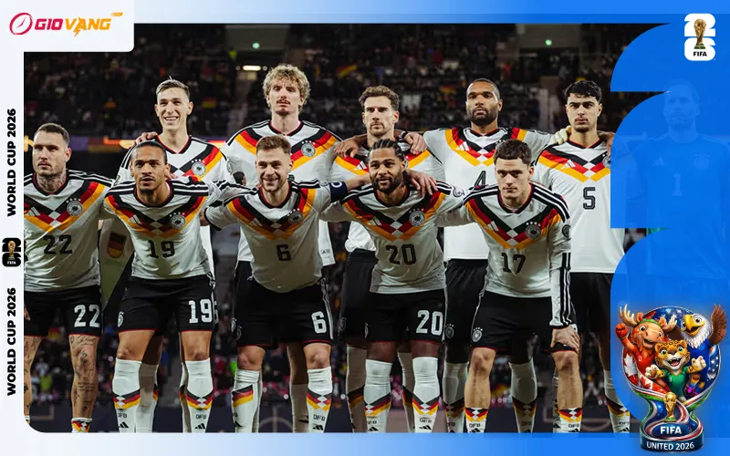 Danh Sách Cầu Thủ Đội Tuyển Đức Tại World Cup 2026