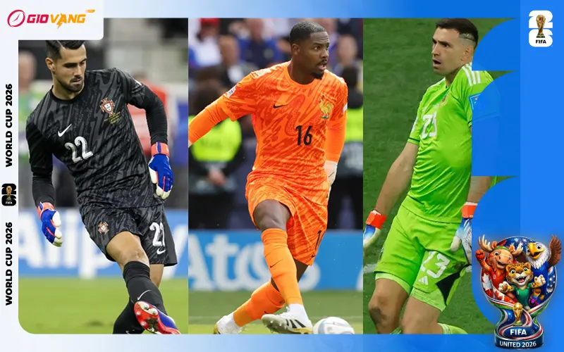3 gương mặt được dự đoán Găng tay vàng cao nhất World Cup 2026
