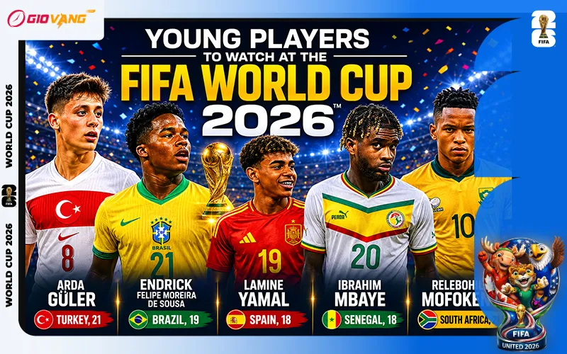Top 11 Siêu Sao Trong Đội Hình Trẻ Nhất World Cup 2026