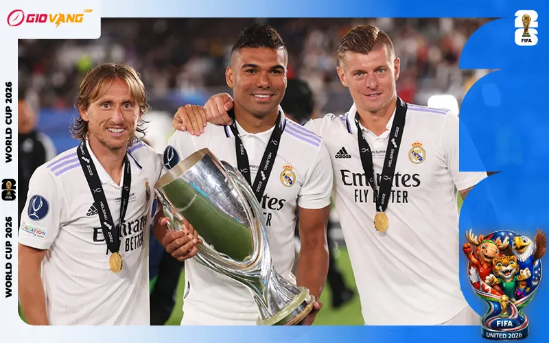 Tiểu sử Luka Modric tập trung phần lớn trong màu áo Los Blancos
