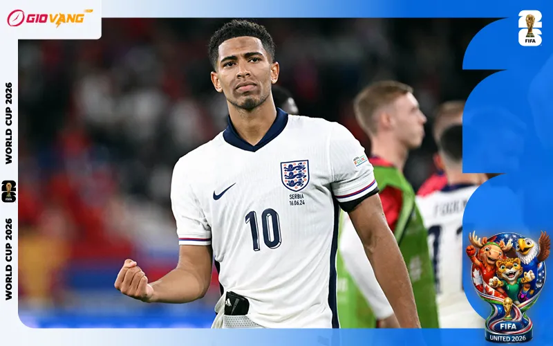 Tại WC 2026, Jude Bellingham chắc chắn có mặt trong top 5 tiền vệ đáng xem nhất